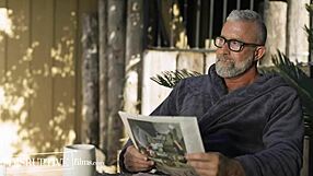 A lonely older man has his dream of a romantic relationship fulfilled with a bodybuilder