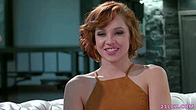 Petite teens Gina and Kenzie have hot lesbian sex