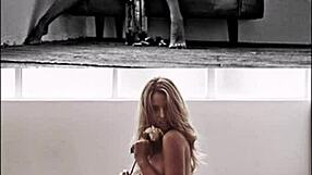 Vintage and modern stars in sexy poses and scenes