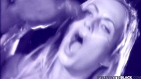 Hungarian beauty Sophie Evans takes a big black cock