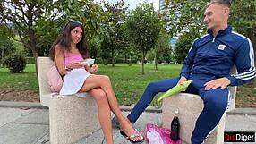 A street smart guy gives a shy girl soda and more