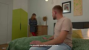 Beautiful girl with a nice ass has a 1 on 1 sexual experience with her stepfather