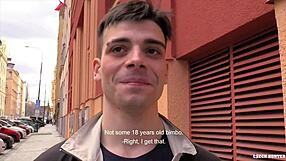 Gay man pays for sex: Czech stunner 530