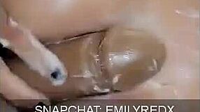 Big tits homemade brunette gets big cock fucking