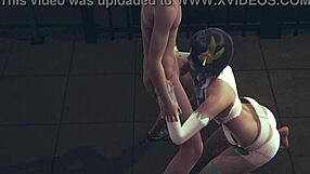 Sissy Venti gets a hard cock in her mouth