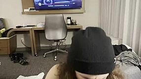 Hot hotel room action: twink gets dominated by BBC