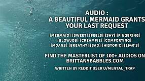 A beautiful mermaid gives you the last wish in this erotic audio
