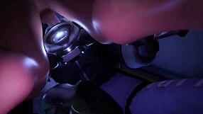 3D animated porn with tracer and anal sex