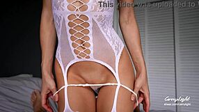 Step son's unpermitted creampie of step mom in action