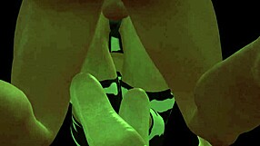 Beautiful MILF enjoys anal sex in 3D porn video