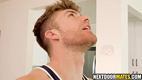 Straight men trying out gay sex acts