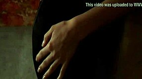 Julia Voth's hot lesbian scene with a seductive monster