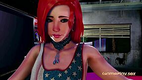 Beautiful shemale characters in animated porn games with voice acting in Full HD