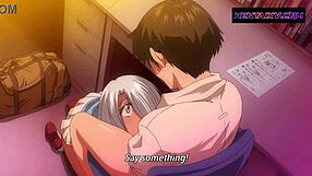 School college babes get creampied by their teachers in anime style