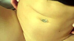 Cumshot and creampie with big clit blonde in 1on1 sex