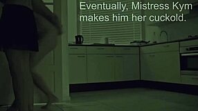 A homemade femdom chastity cuckold story with a submissive husband and his dominating wife