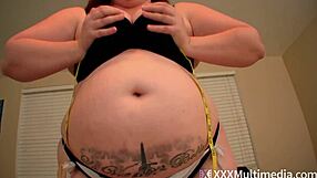 Vanessa Davis' weight gain and measurements