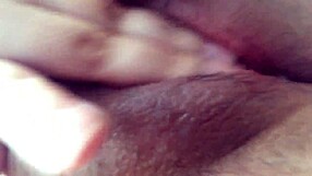 Hot teen masturbates outdoors and stimulates her pussy