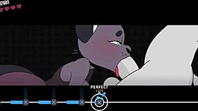 Group sex with virgin in animated game