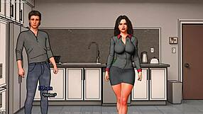 Married woman's love for big black cock explored in game