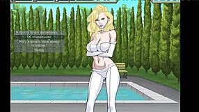 Big natural tits teacher seduces her students in this cartoon porn