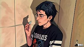 Emo chick gets big cock to pay her rent