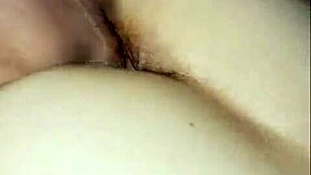 Skinny Latina teen gets mounted and jizzed in homemade video