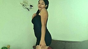 Beautiful Indian escort shows her big ass and tits