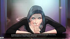 Beautiful anime babes get a facial in our anime porn video
