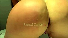 Beautiful Brazilian amateur's bouncing ass gets a lot of attention and cum