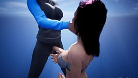 3D porn anime featuring big-boobed babes and monster cocks