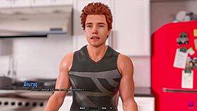 3D animated porn featuring big tits and blowbang action