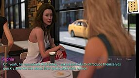 A wife and stepmother with an anime art style, erotic stories and gameplay