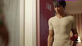 Beautiful MILF gets an incredible amount of cum from anal sex – 3D animation