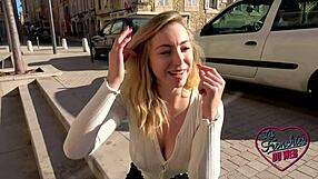 Elisa, a 26-year-old real estate agent, is a hot woman with an amazing set of large natural breasts
