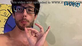 Cum in mouth gay porn with Brazilian twink Mieto Duarte