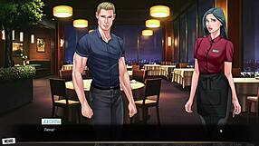 Outdoor hentai action with a hot model and anime-style gameplay