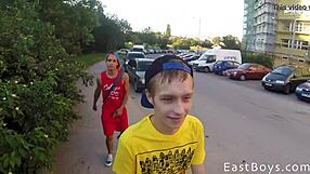 webcam fun with skater twinks showing off