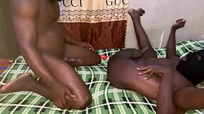 My African gay lover gives me a blowjob and an anal creampie
