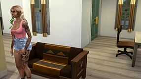 3D animated porn with The Sims 4 characters in Spanish