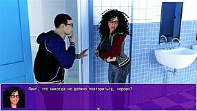 Angelica Origins Remake Part 3: A sexy animated adventure with big tits and black pussy