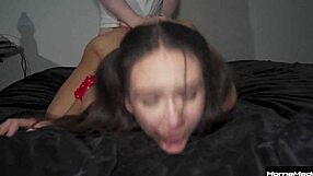 First time threesome with big dicks all night long