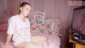 Step dad caught teen in taboo porn and joined in