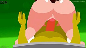 Beautiful anime girl gets her ass fucked in Warioware style game