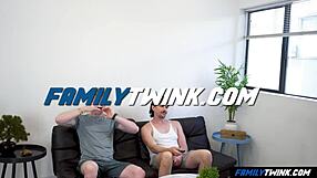 Gay jocks in missionary position, deepthroat and cumshot