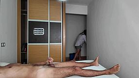 A solo performance in a hotel room for the cleaning lady