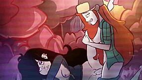 Futa Wendy in Gravity Falls hentai animation
