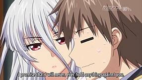 Hot brunette gets her ass fucked in this anime porn
