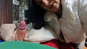 European housewives in tight pants, enjoying rough orgasms