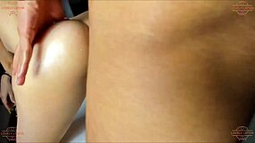 Skinny teen gets double penetration in intense anal sex